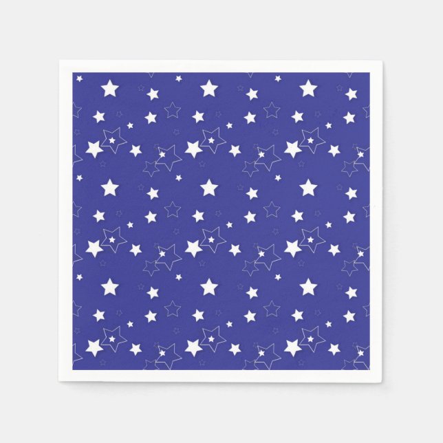 Stars pattern napkin (Front)