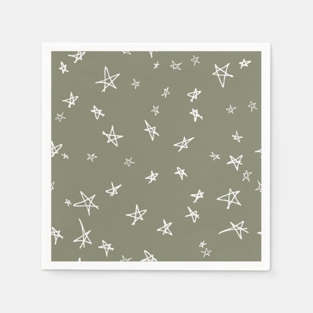 Stars pattern napkin (Front)