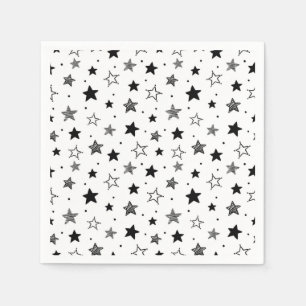 Stars pattern napkin