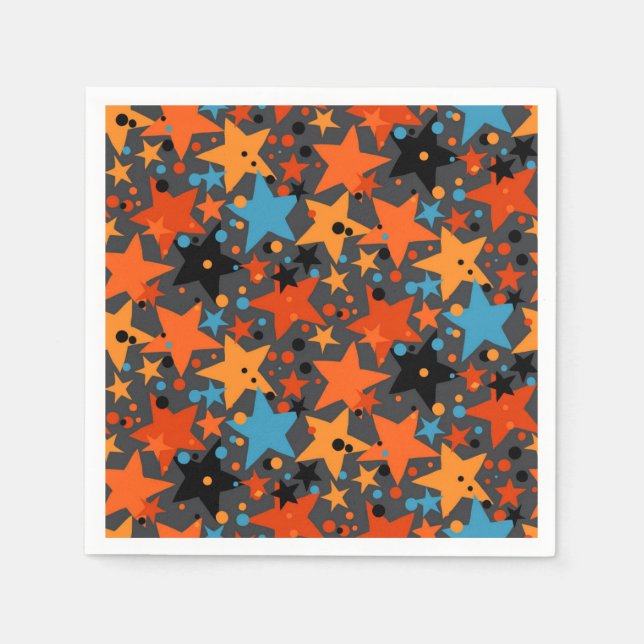 Stars pattern napkin (Front)