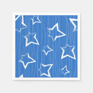 Stars pattern napkin