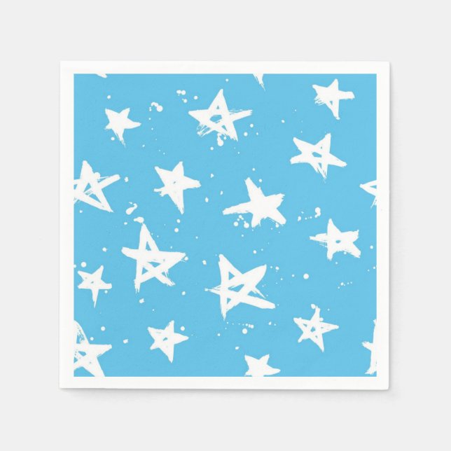 Stars pattern napkin (Front)