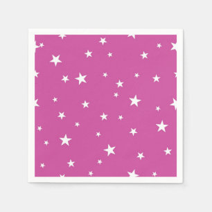 Stars pattern napkin