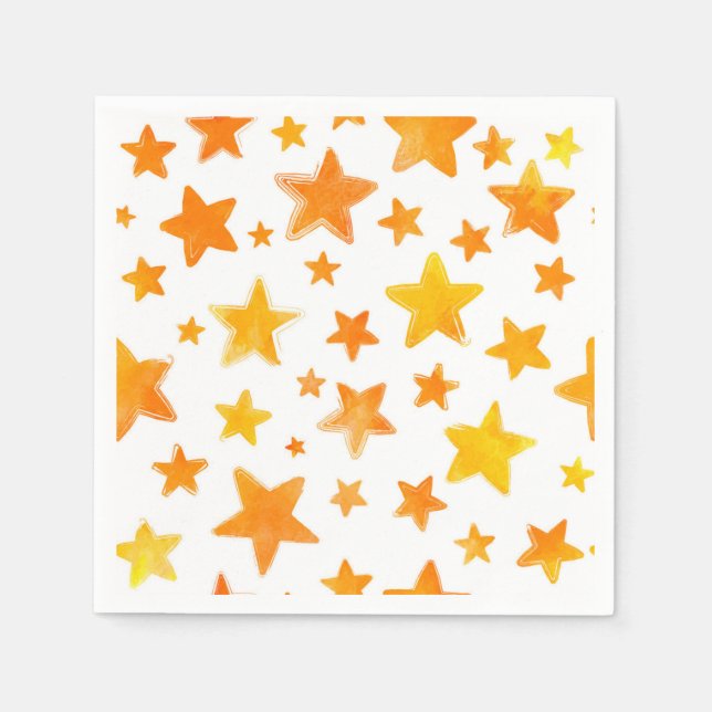 Stars pattern napkin (Front)