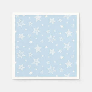 Stars pattern napkin