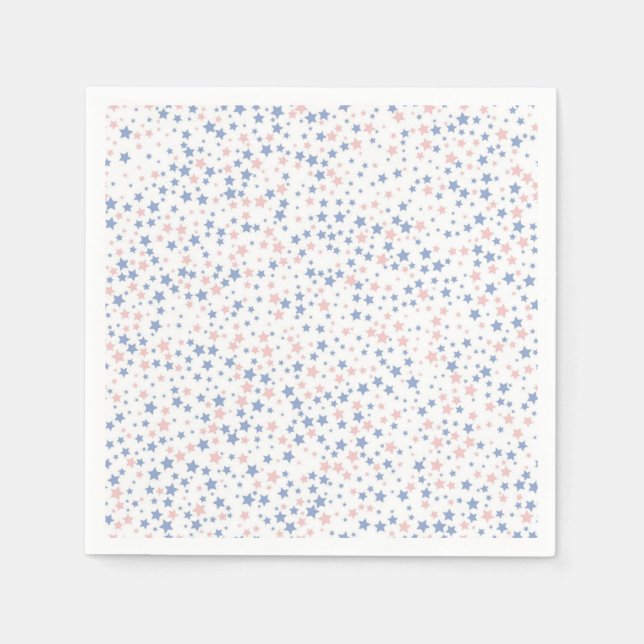 Stars pattern napkin (Front)