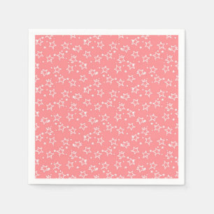 Stars pattern napkin