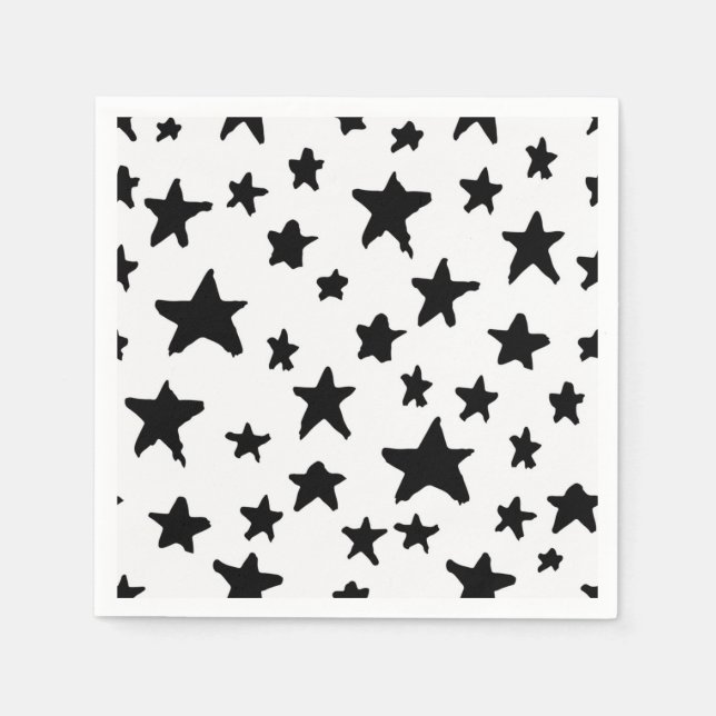 Stars pattern napkin (Front)