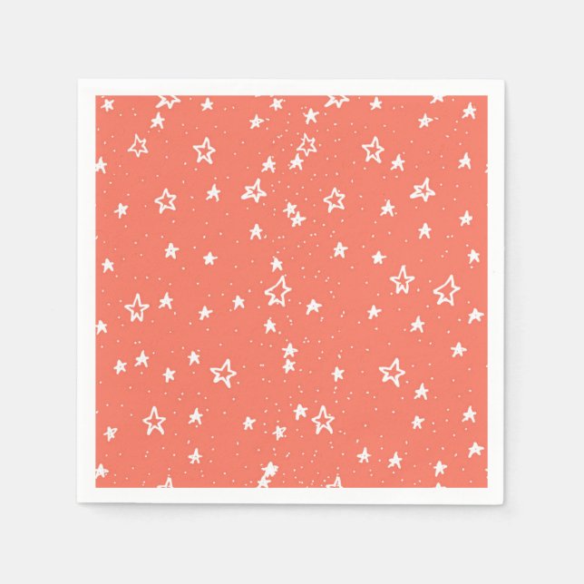 Stars pattern napkin (Front)