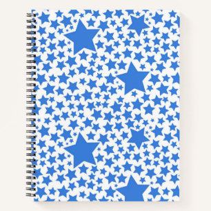 Stars pattern notebook