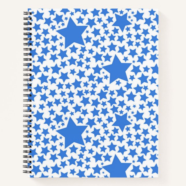 Stars pattern notebook (Front)