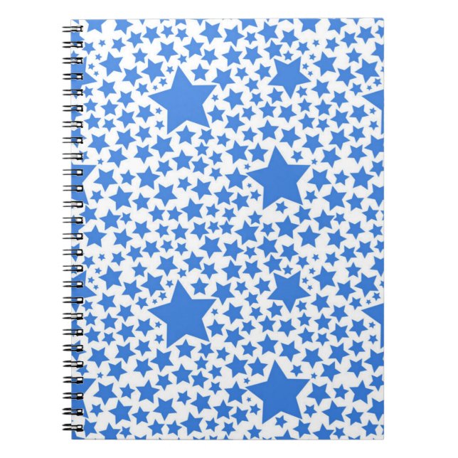 Stars pattern notebook (Front)