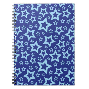 Stars pattern notebook