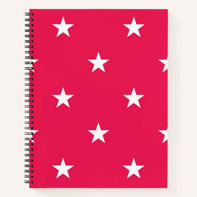 Stars pattern notebook (Front)