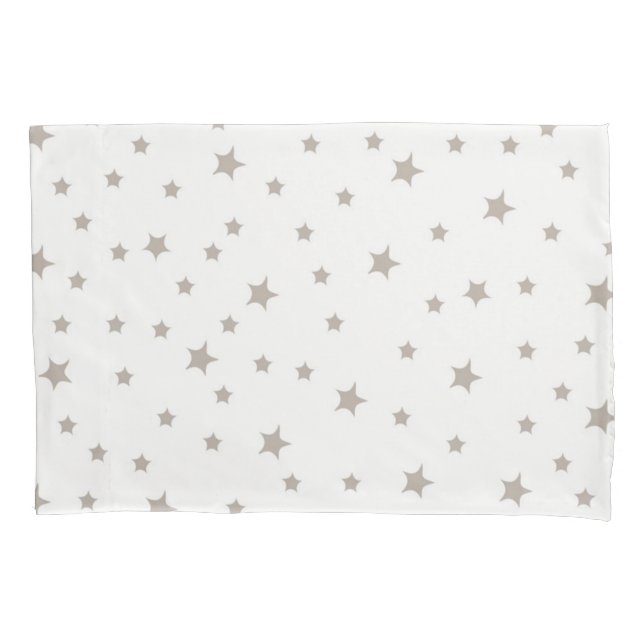 Stars pattern pillowcase (Front)
