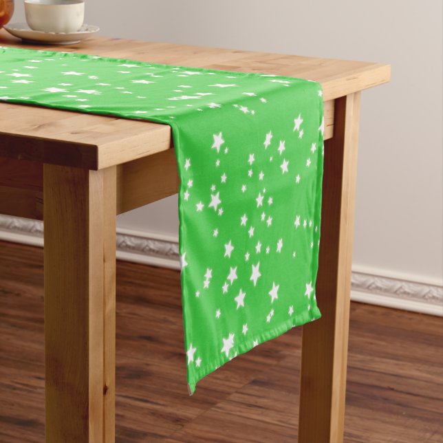 Stars Pattern Short Table Runner (In Situ)
