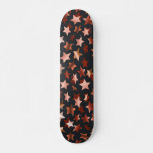 Stars pattern skateboard