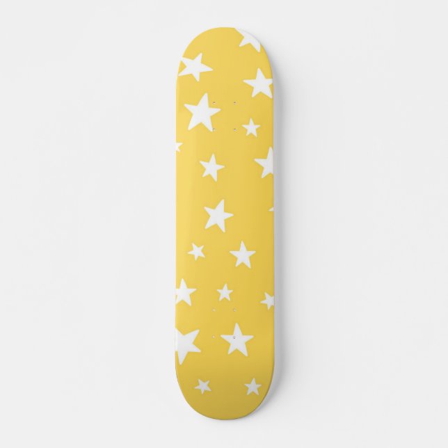 Stars pattern skateboard (Front)
