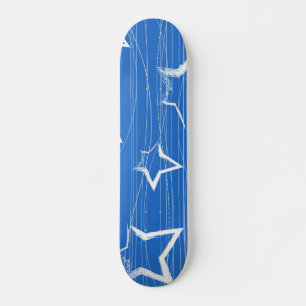 Stars pattern skateboard