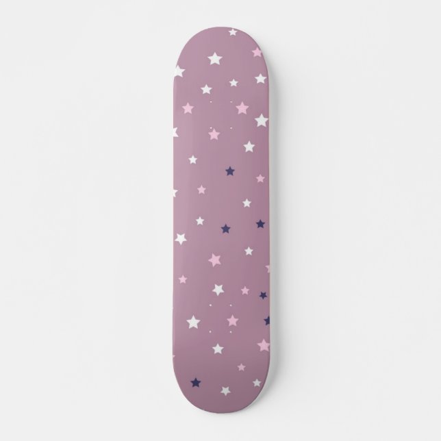 Stars pattern skateboard (Front)