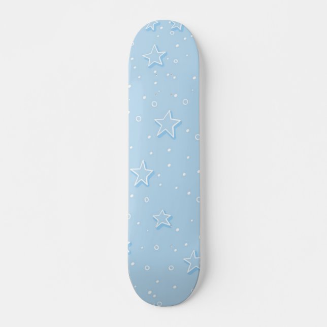 Stars pattern skateboard (Front)