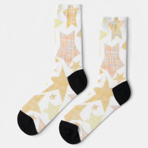 Stars pattern socks