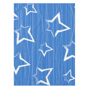 Stars pattern tablecloth