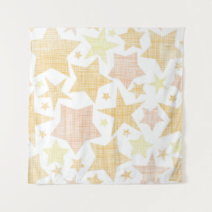 Stars pattern tapestry