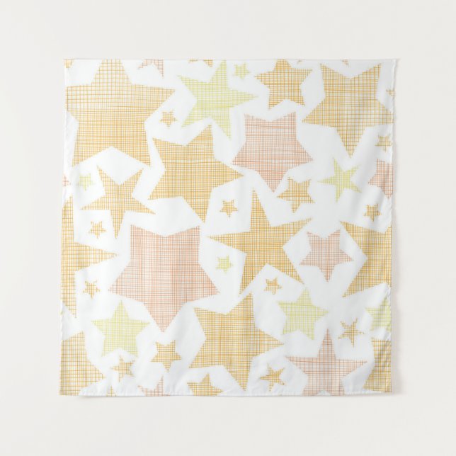 Stars pattern tapestry (Front)