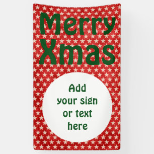 Stars Pattern transparent & Button white Banner