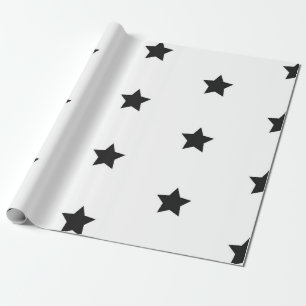Stars pattern wrapping paper