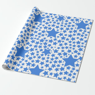 Stars pattern wrapping paper