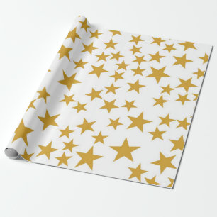 Stars pattern wrapping paper