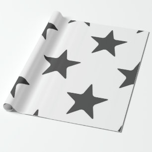 Stars pattern wrapping paper