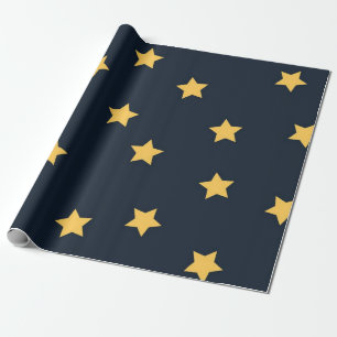 Stars pattern wrapping paper