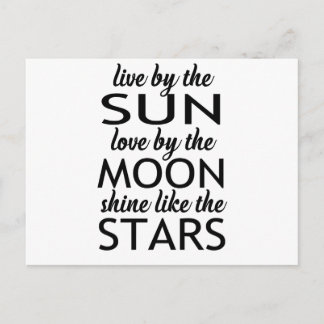 stars postcard