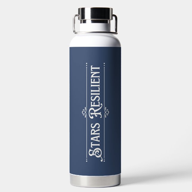 Stars Resilient - Water Bottle (Back)