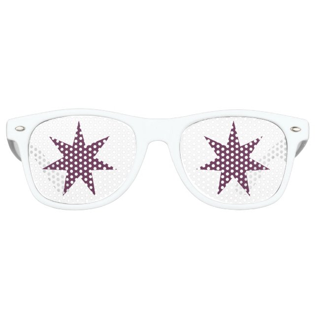 Stars Retro Sunglasses (Front)