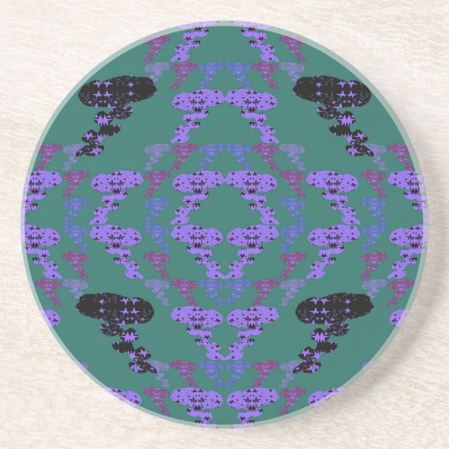 Stars Roses Coaster (Front)