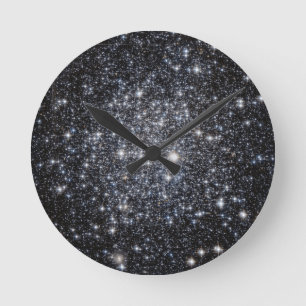 Stars Round Clock