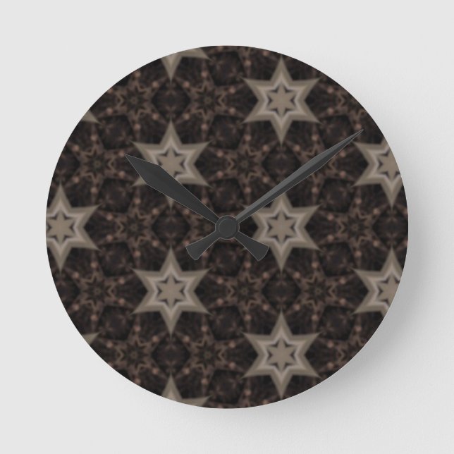Stars Round Clock (Front)