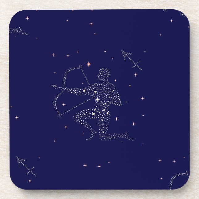 stars sagittarius coaster (Front)