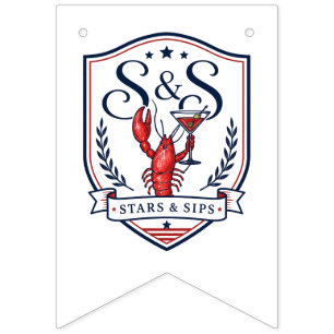 Stars & Sips Fourth of July America 250 Bunting