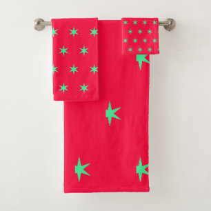 Stars - Starlet - Stars - Stars Bath Towel Set