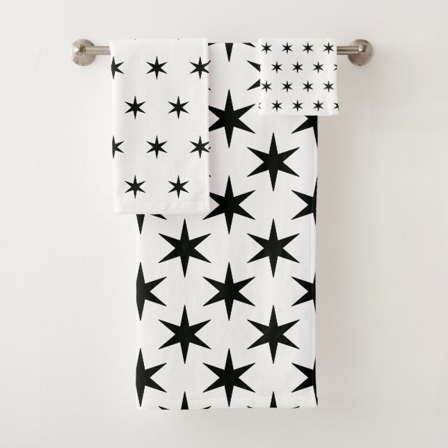 Stars Starlet Stars Stars Bath Towel Set (Insitu)