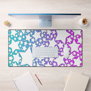 Stars, Stars, Stars Desk Mat