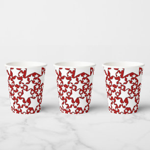 Stars, Stars, Stars in Red and White Paper Cups