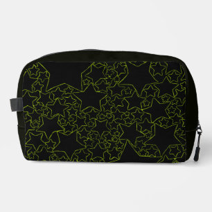 Stars, Stars, Stars - Lime Green Dopp Kit
