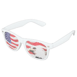 Stars, stripes and eagle sunglasses