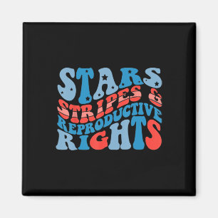 Stars Stripes And Equal Rights 4th Of July Women's Magnet